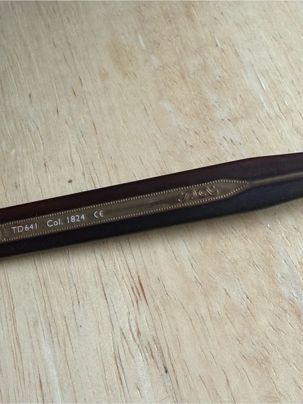 Tom Davies Eyeglasses td642 col 1824 50-22 145
